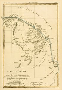Frans Guyana, met een deel van Nederlands Guyana, uit 